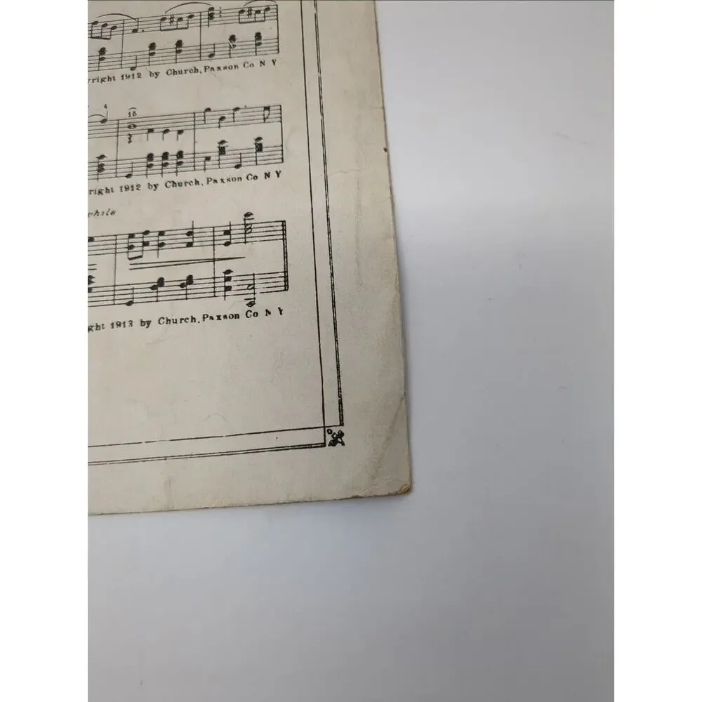 1915 Sheet Music Ill Mend The Heart I Have Broken‎ Because I Love You Dear